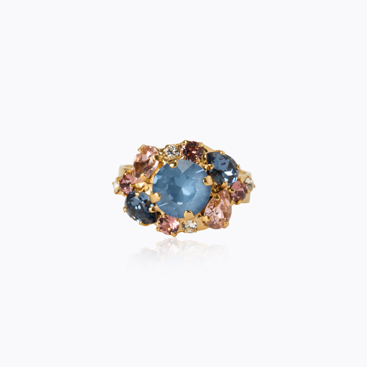 Caroline Svedbom Molly Ring Smoked Blue Combo