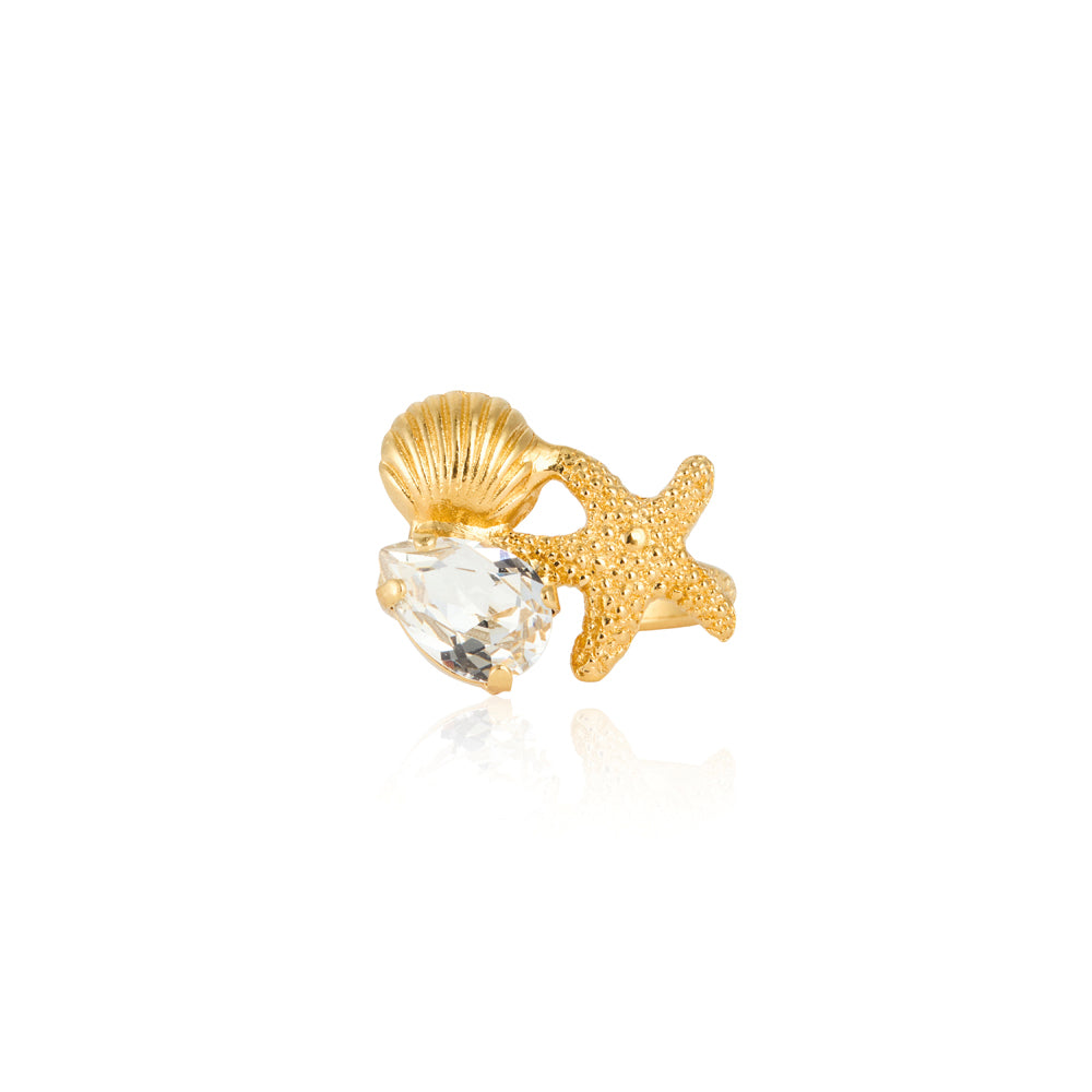 Caroline Svedbom Seascape Ring Gold