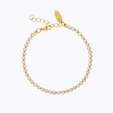 Caroline Svedbom Siri Bracelet Gold Crystal