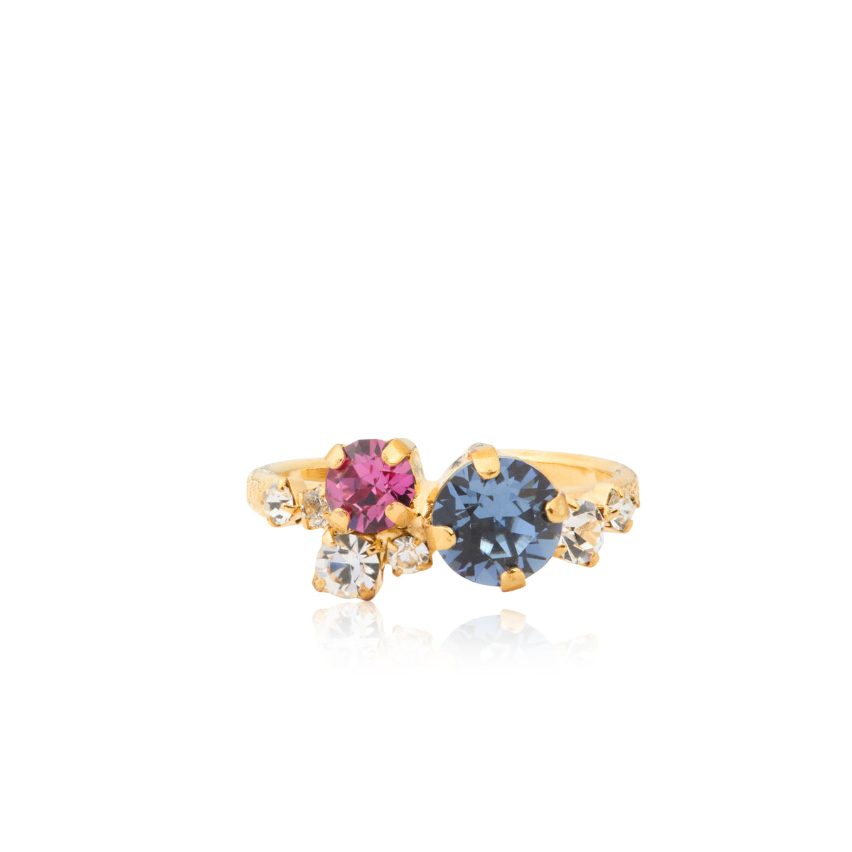 Caroline Svedbom Stardust Ring Gold Rose Dawn Combo