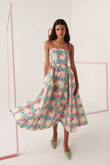 Celia B  Strappy Pilau Dress