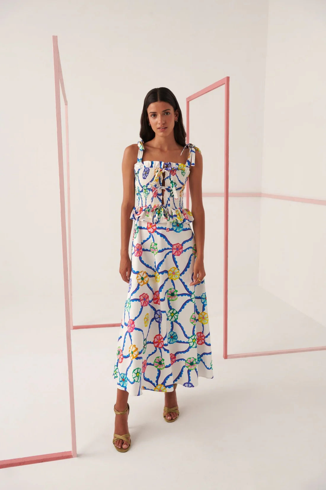 Celia B Turpan Blue Dress