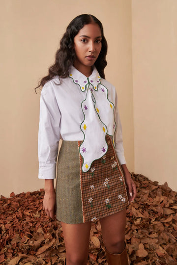 Celia B White Affection Shirt