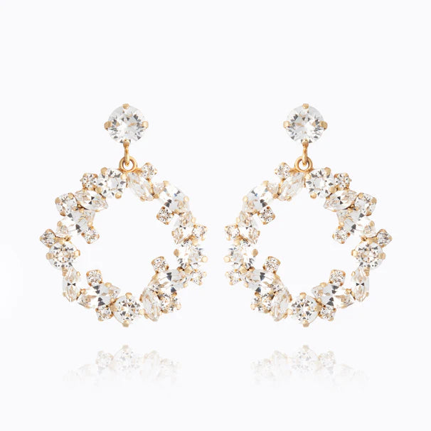 Caroline Svedbom Circle Of Love Earrings