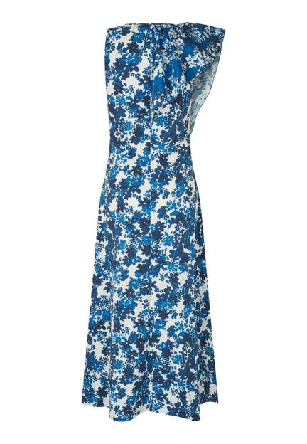 Dea Kudibal Thea Floret Mix Dress With Flounce Detail