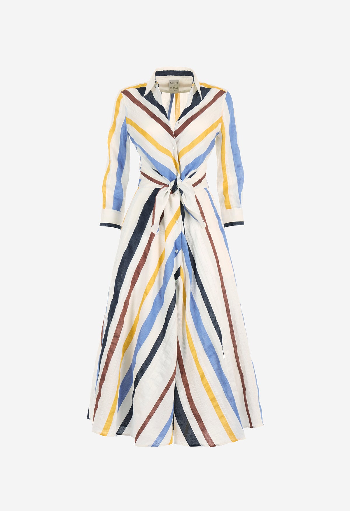 Sara Roka Dralla Striped Dress