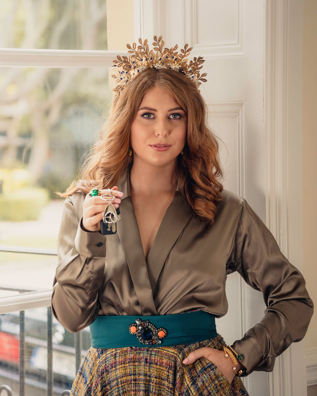 Sara Roka Tabba Skirt &amp; Shirt