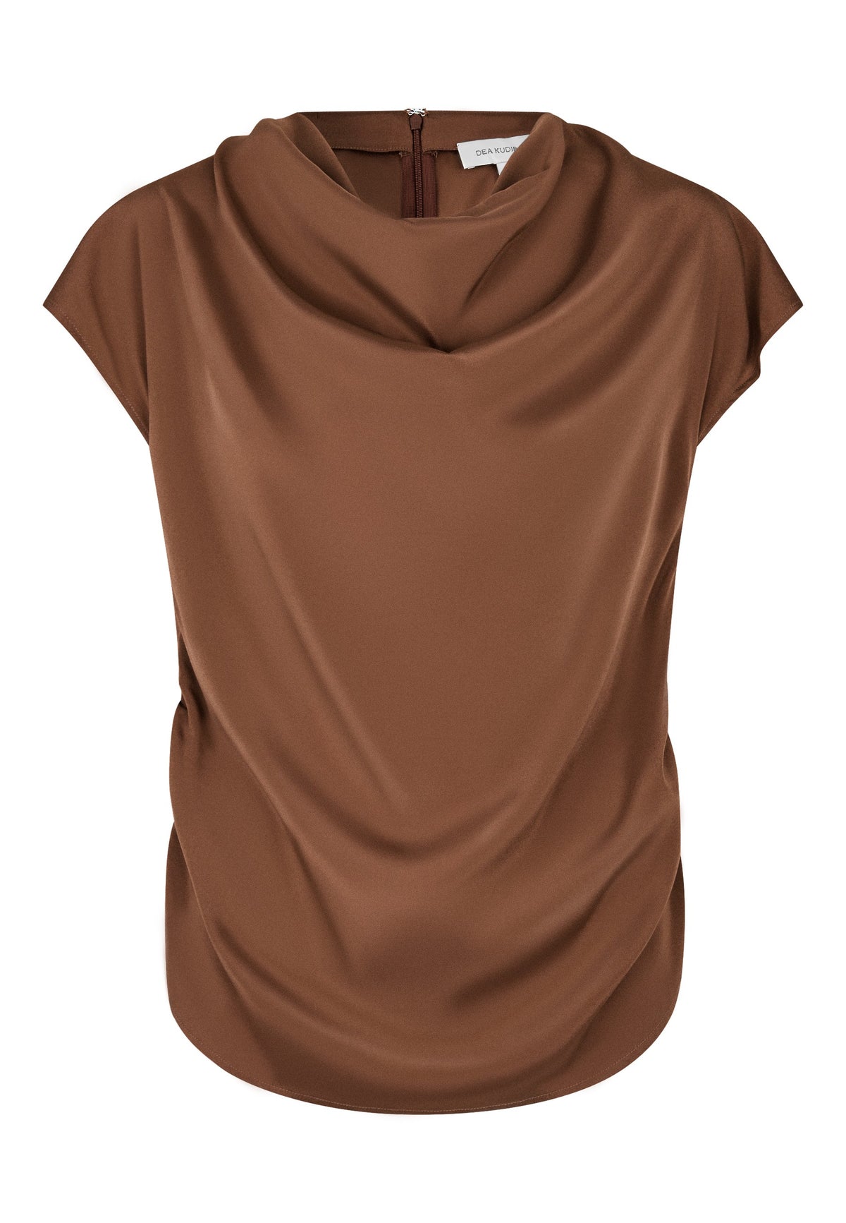 Dea Kudibal Anne MapleWood Blouse With Drape Details