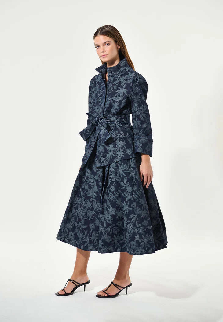 Dea Kudibal Ella Floral Denim Jacket