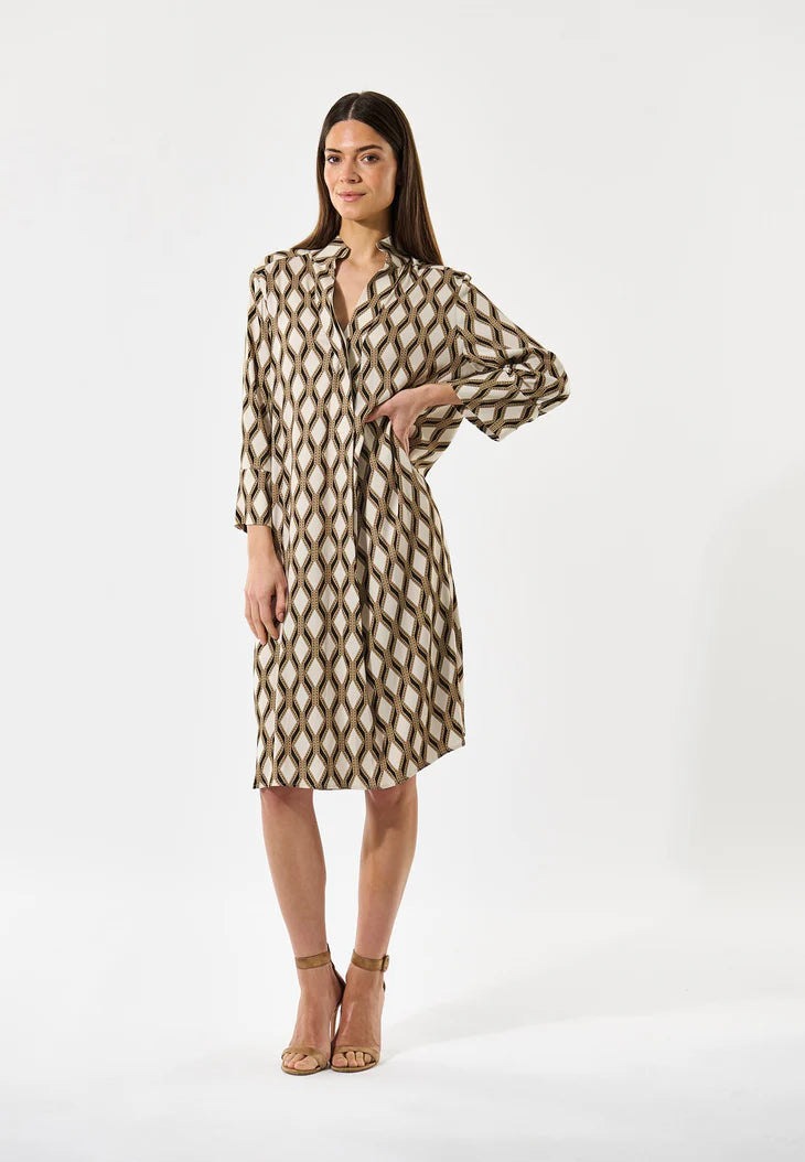 Dea Kudibal Kamilles Silk Shirt Dress - Brilliante