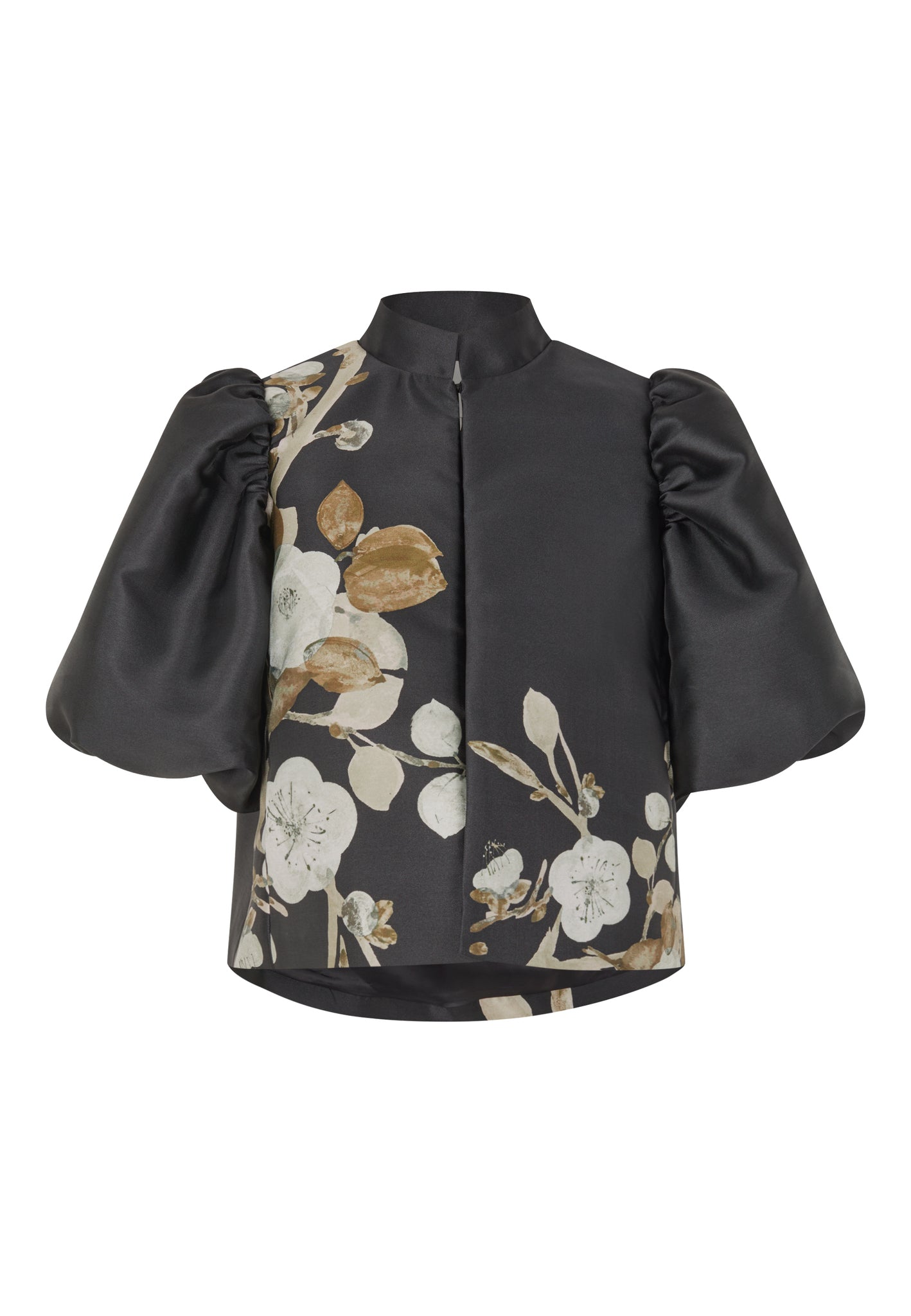 Dea Kudibal Lotus Black Jacket With Volumious Sleeves