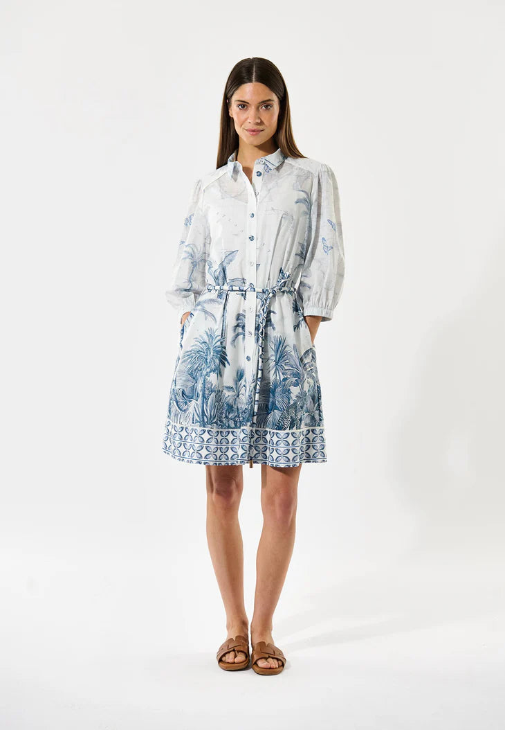 Dea Kudibal Mary Empire Dress With Baloon Sleeves