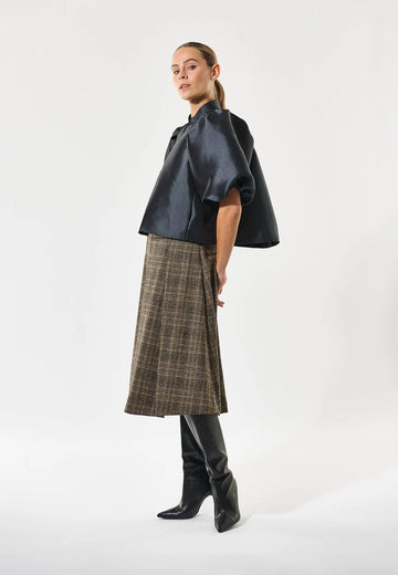 Dea Kudibal Olivia Taffeta Twill Black Jacket