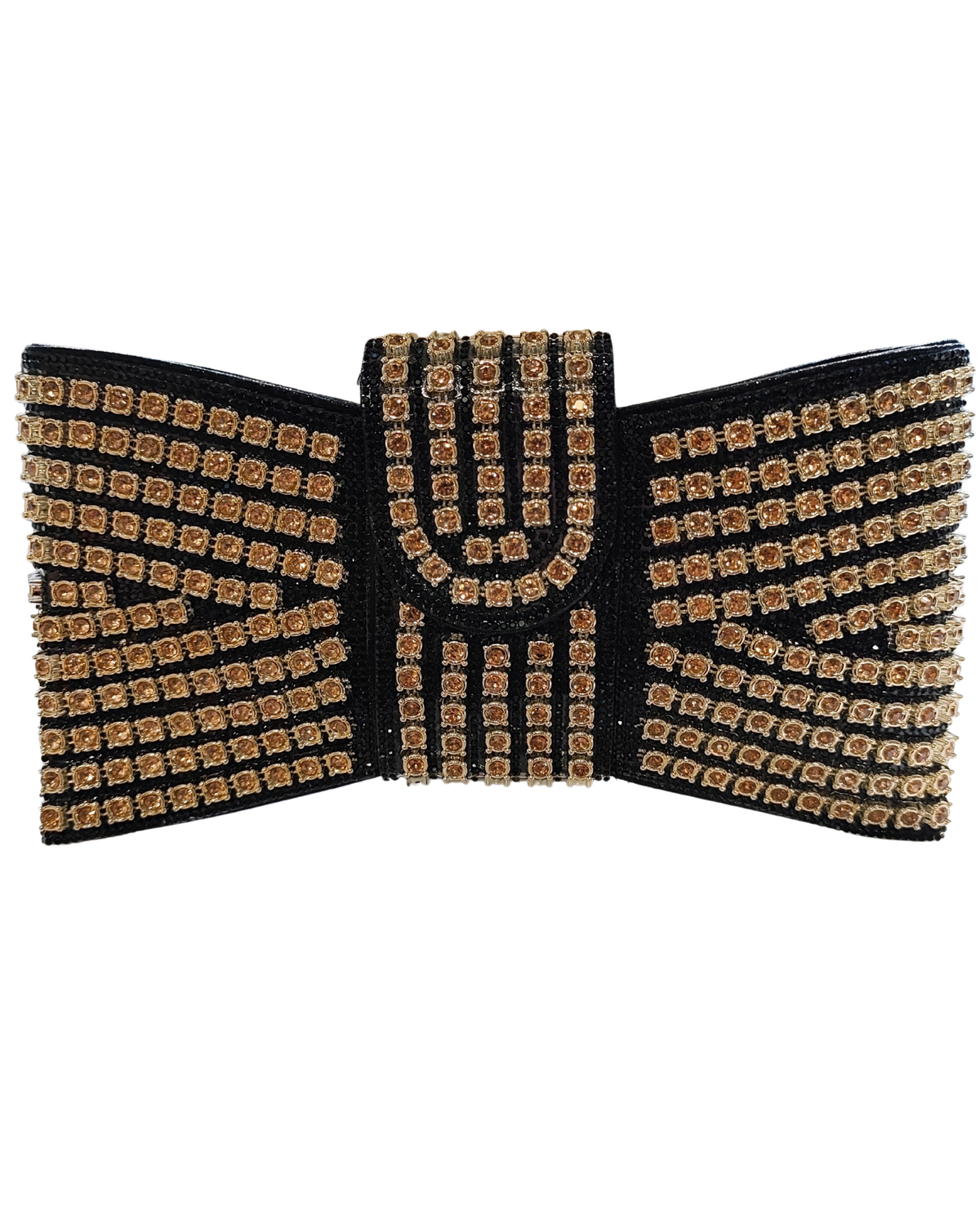 Dekers Shimo Shimo Bow Clutch - Black