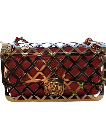 Dekers Shimo Shimo Caged Bag Red