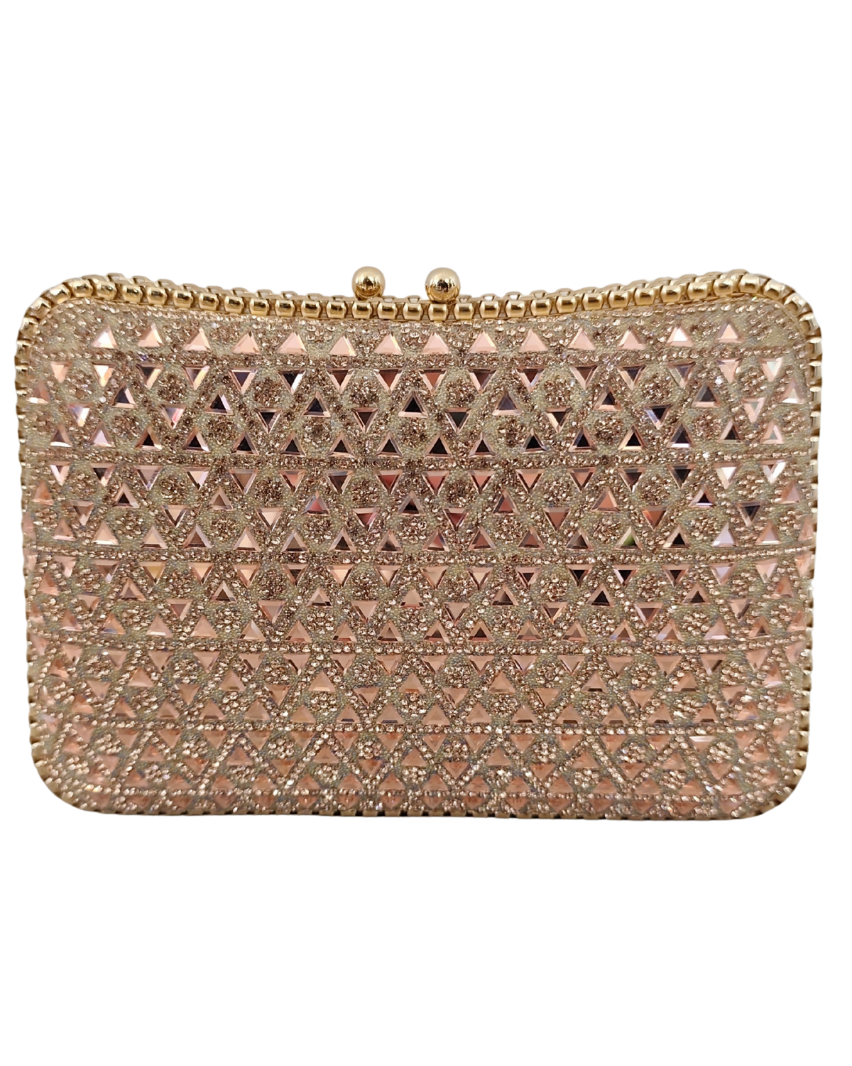 Dekers Shimo Shimo Vintage Purse Clip Closure Rose - Rose Gold