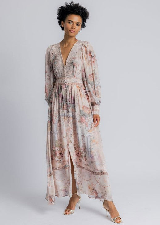 Dream Catcher Laura Decorative Flowers Dress