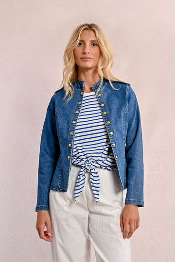 Molly Bracken Denim Blue Jeans Jacket
