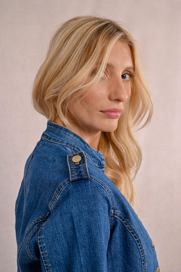 Molly Bracken Denim Blue Jeans Jacket