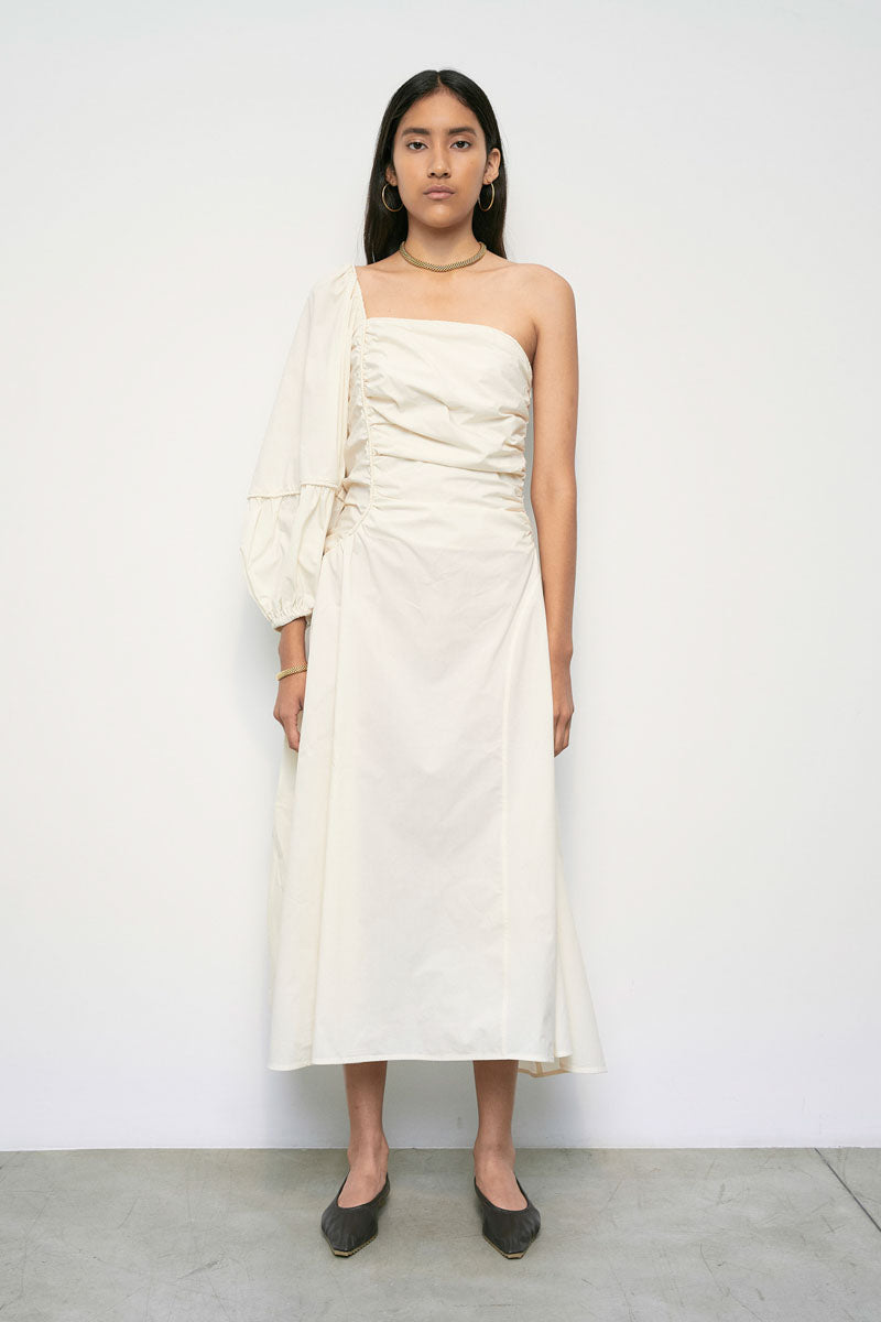 MEIMEIJ Vanilla One Shoulder Dress