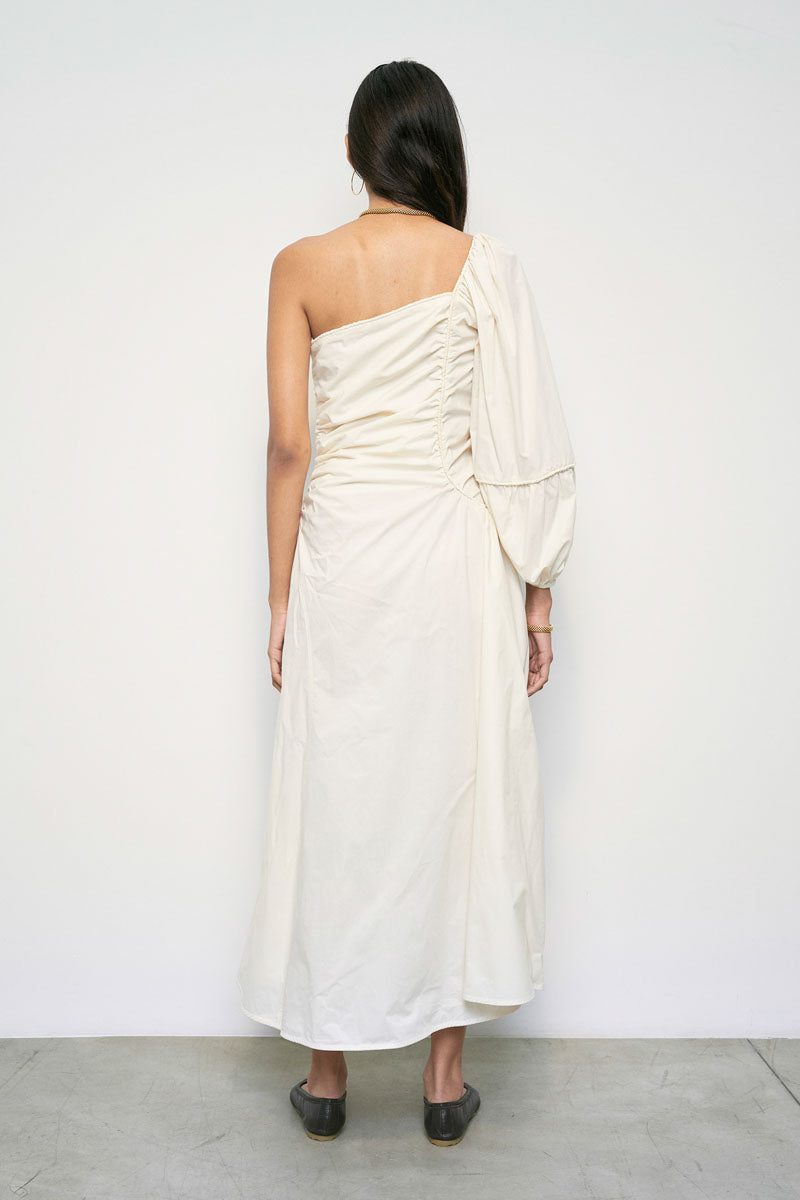 MEIMEIJ Vanilla One Shoulder Dress