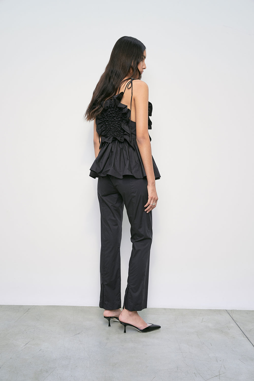 MEIMEIJ Nero Strappy Top