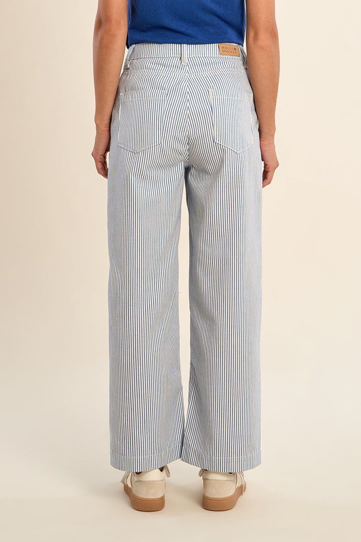 Molly Bracken Light Blue Striped Jeans