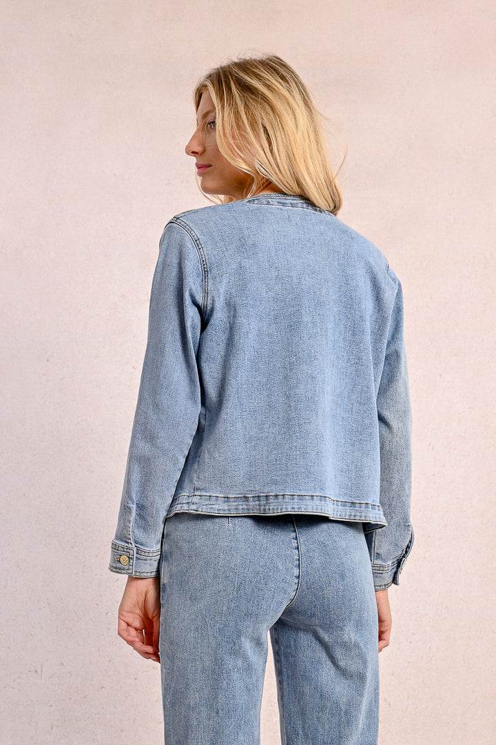 Molly Bracken Light Blue Denim Jacket