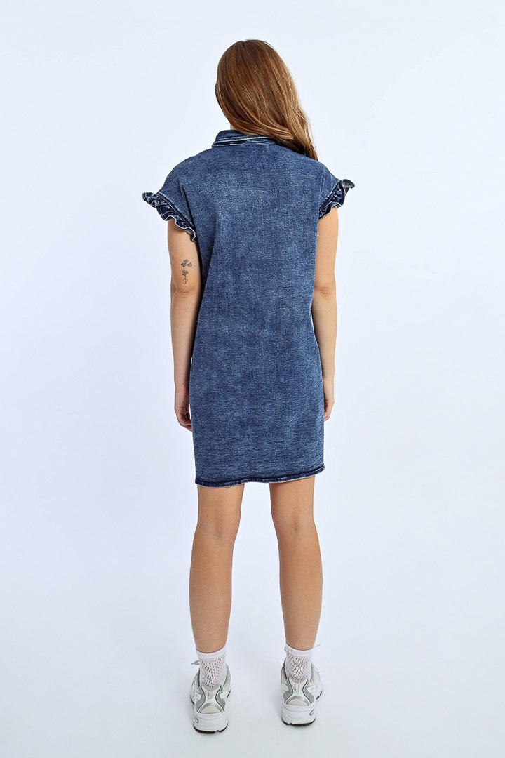 Molly Bracken Denim Blue Dress