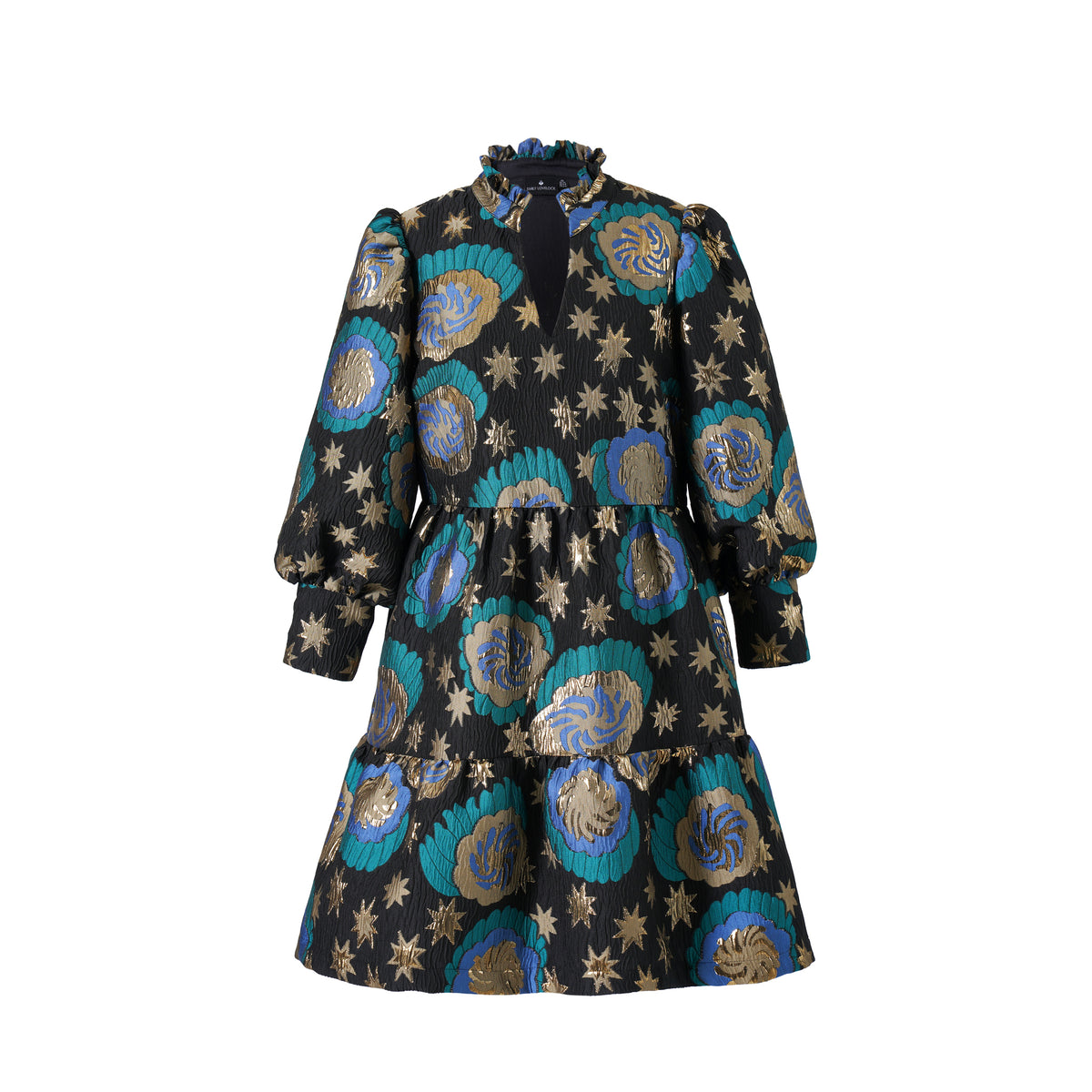 Emily Lovelock Stella Jacquard Dress