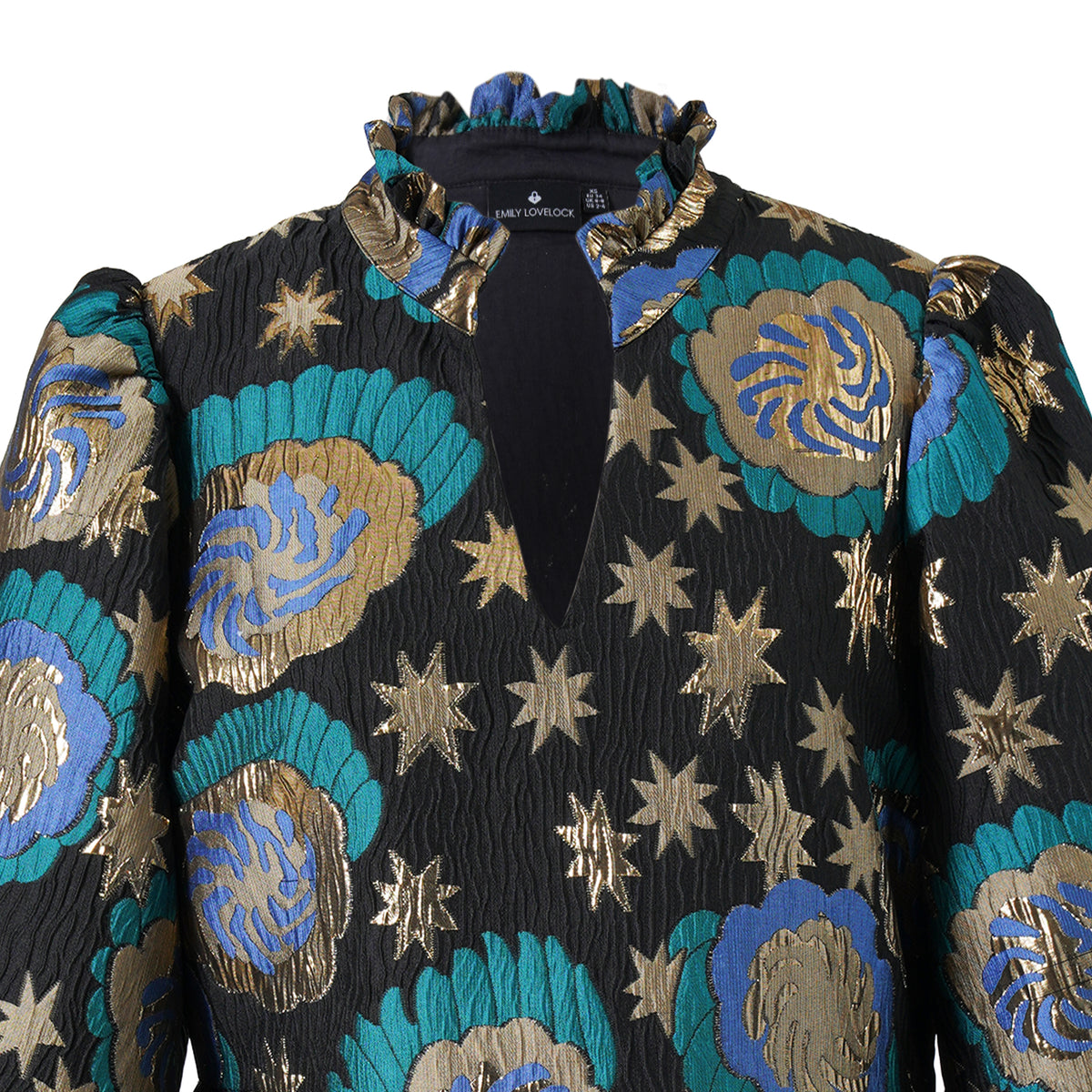 Emily Lovelock Stella Jacquard Dress