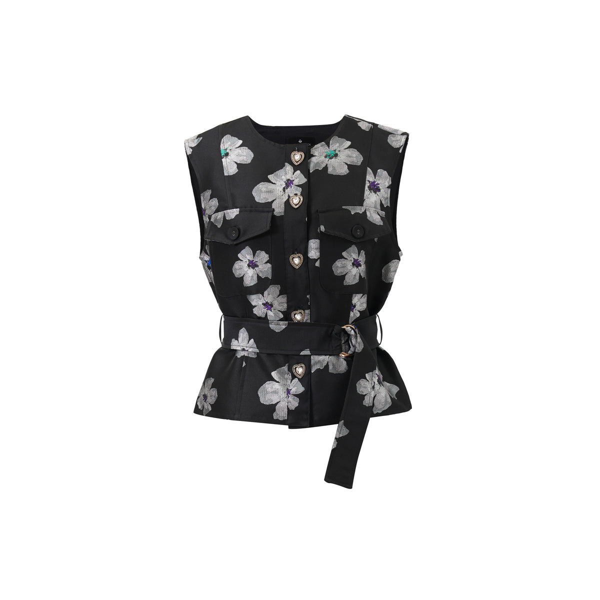 Emily Lovelock Ria Jacquard Vest