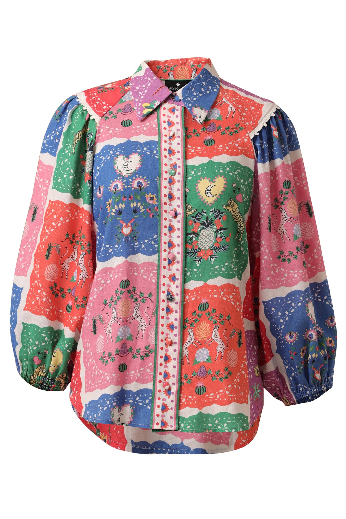 Emily Lovelock Linen Viscose Edie Shirt