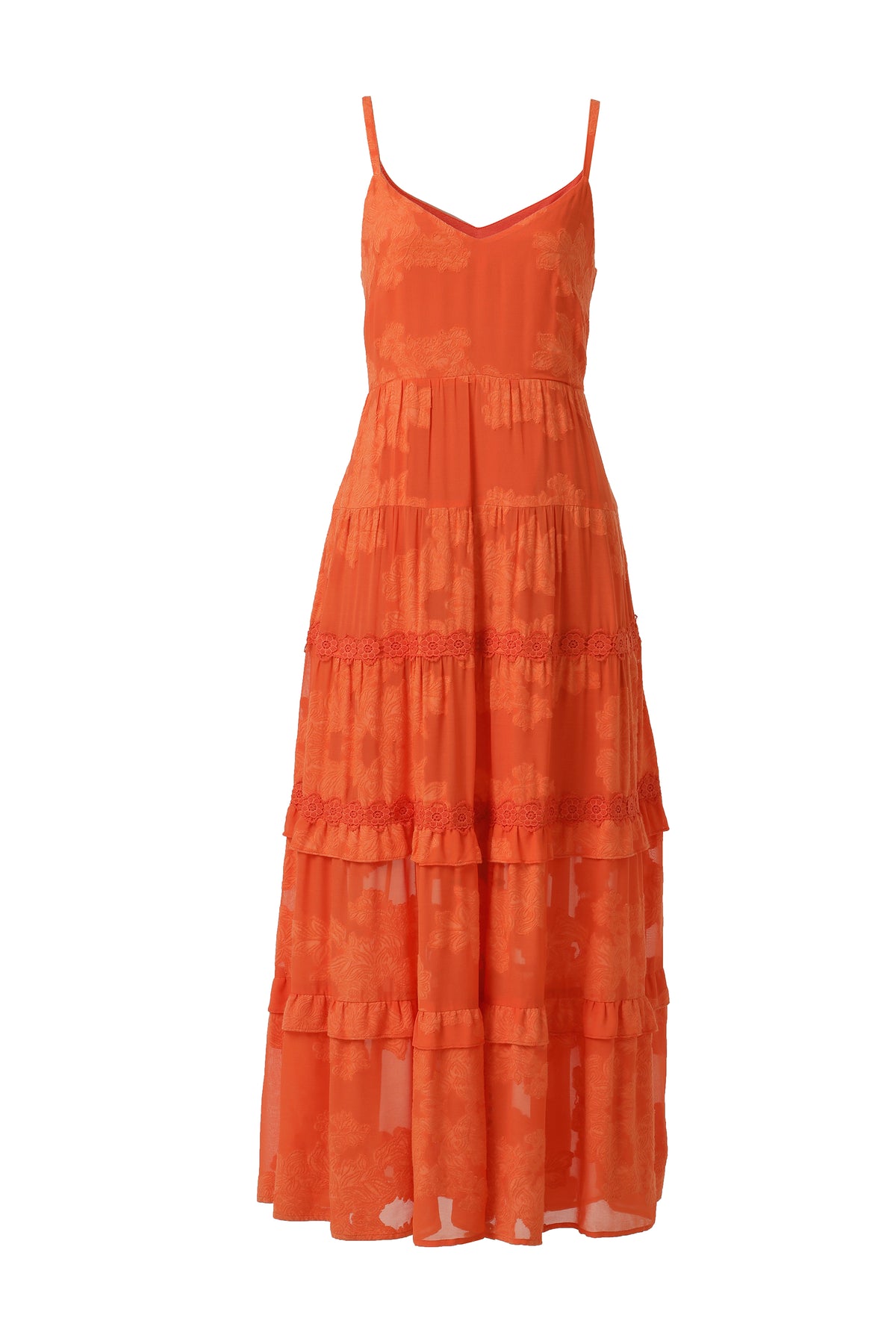 Emily Lovelock Tigerlilly Orange Shelby Dress