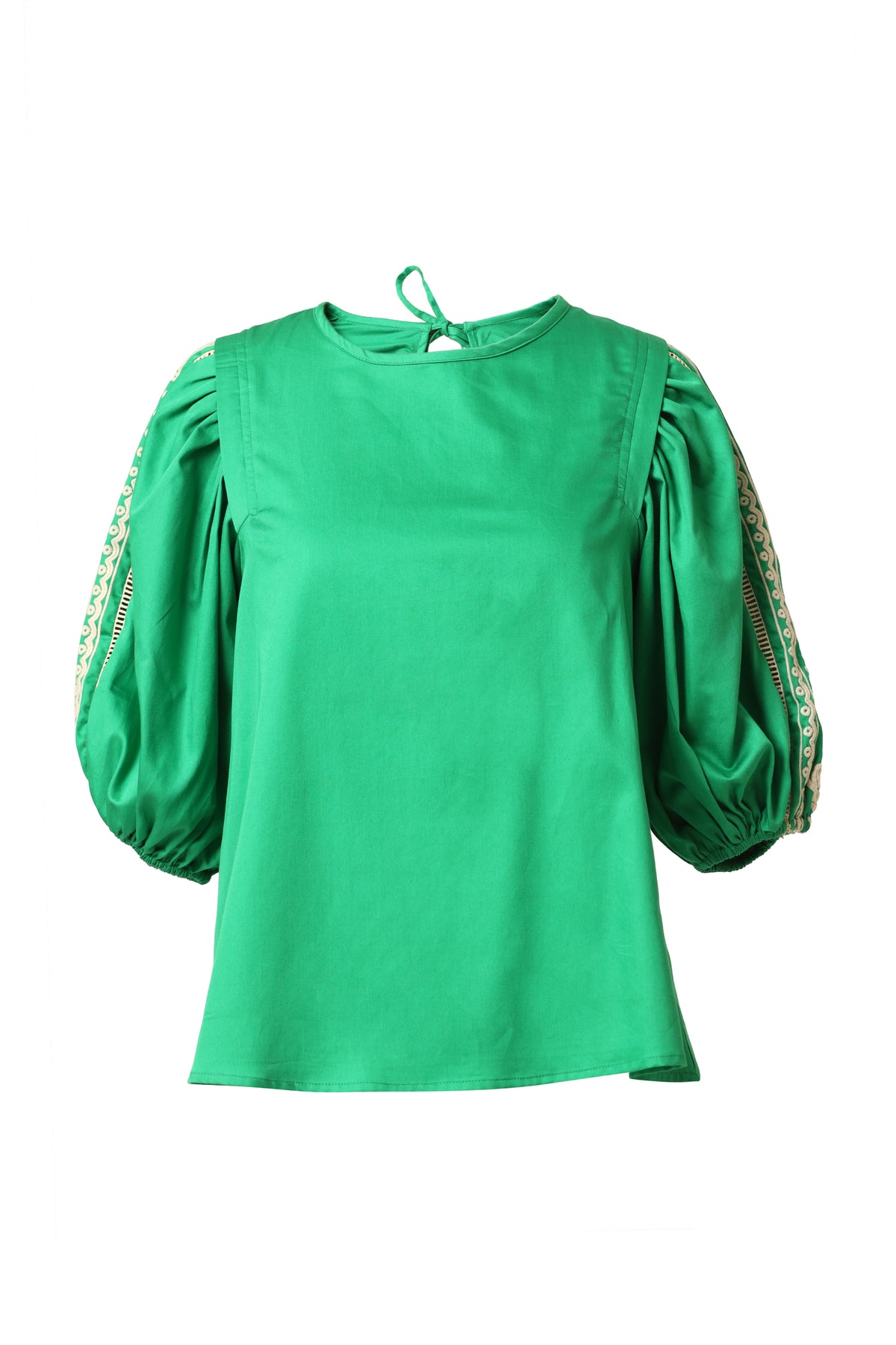 Emily Lovelock Nora Jelly Bean Blouse