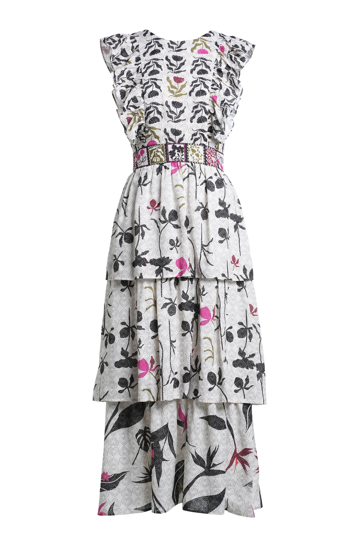 Emily Lovelock Harper Ivory Dress