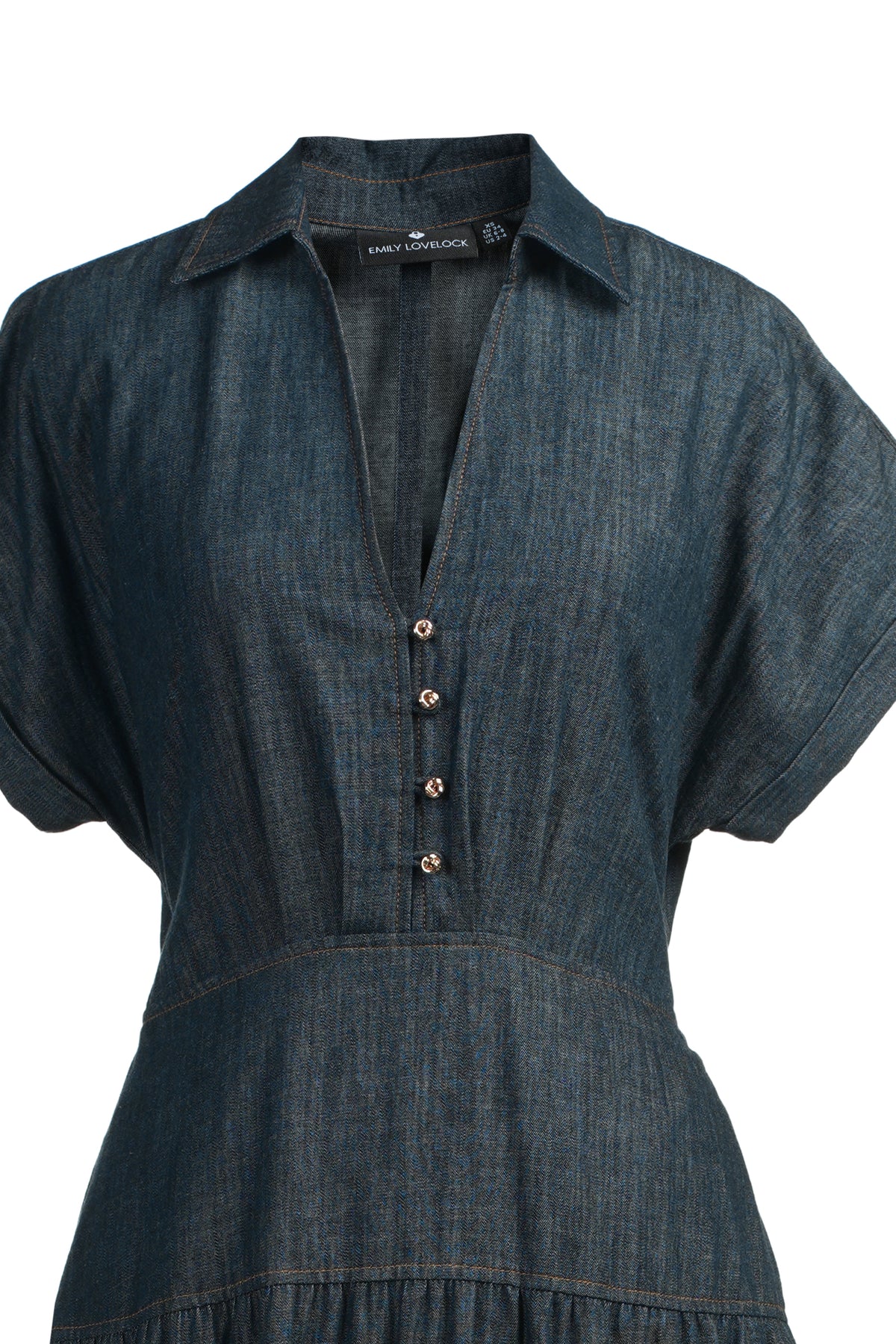 Emily Lovelock Giana Blue Dress