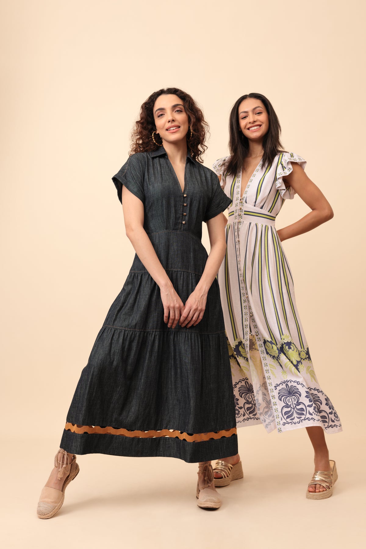 Emily Lovelock Giana Blue Dress