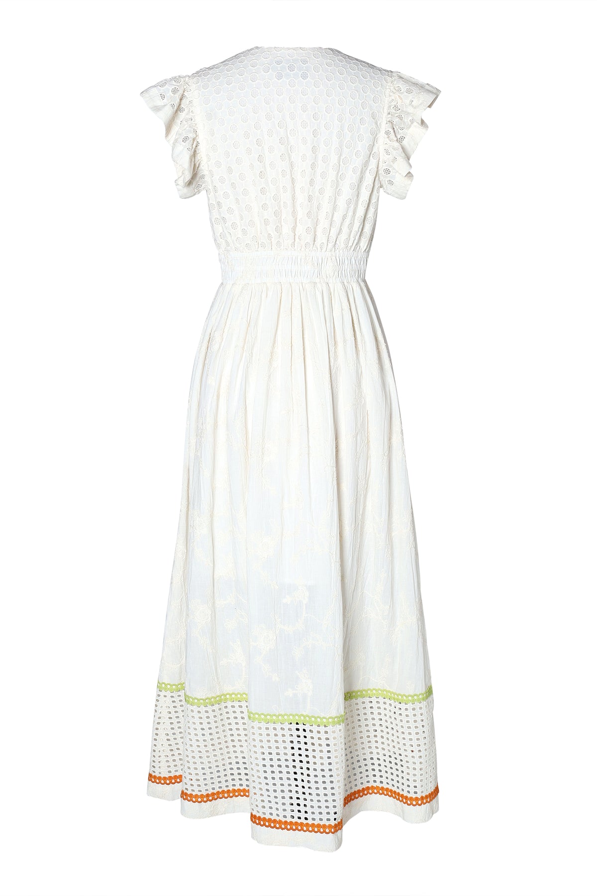 Emily Lovelock Madeline Ivory Dress