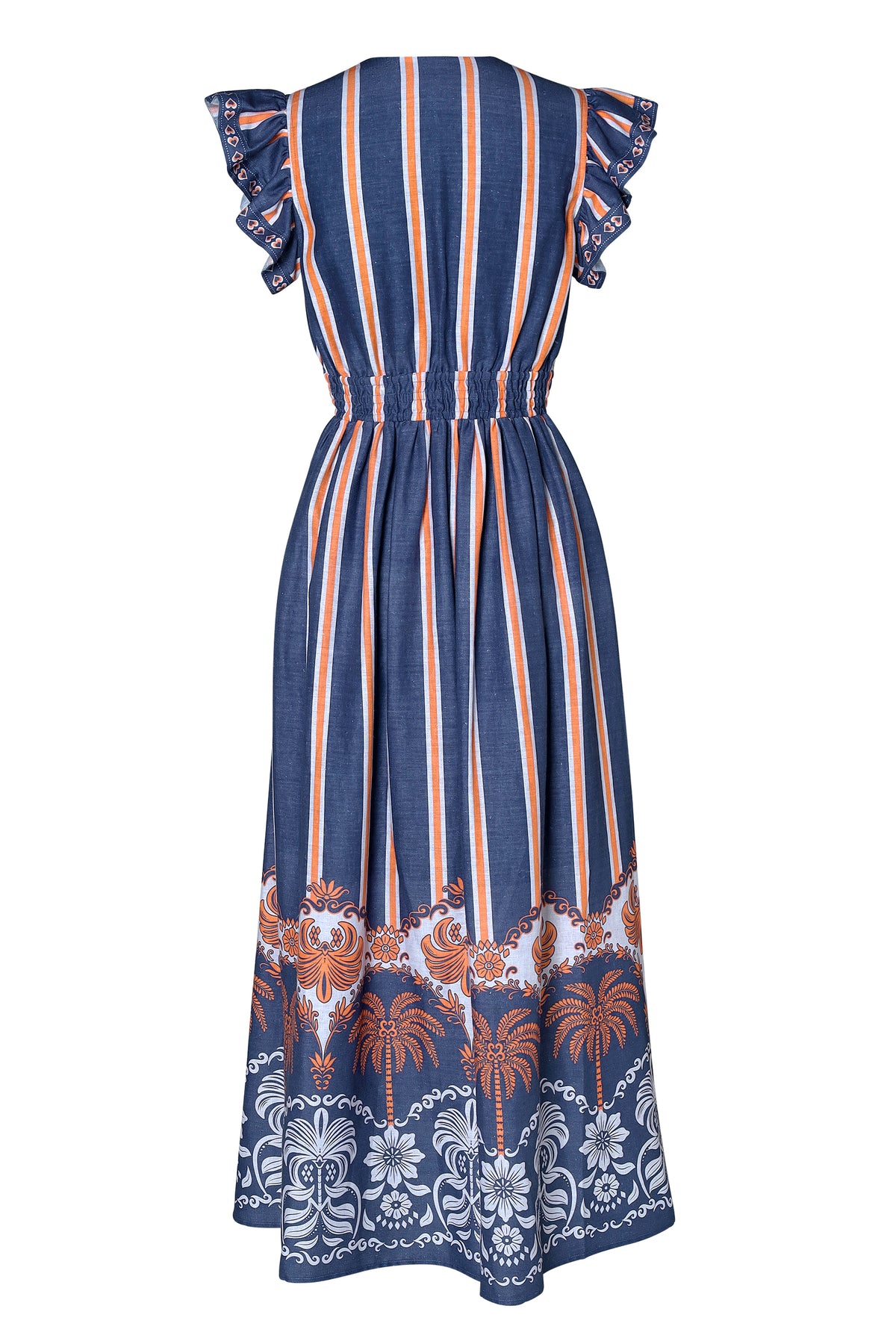 Emily Lovelock Madeline Deep Cobalt Blue Dress