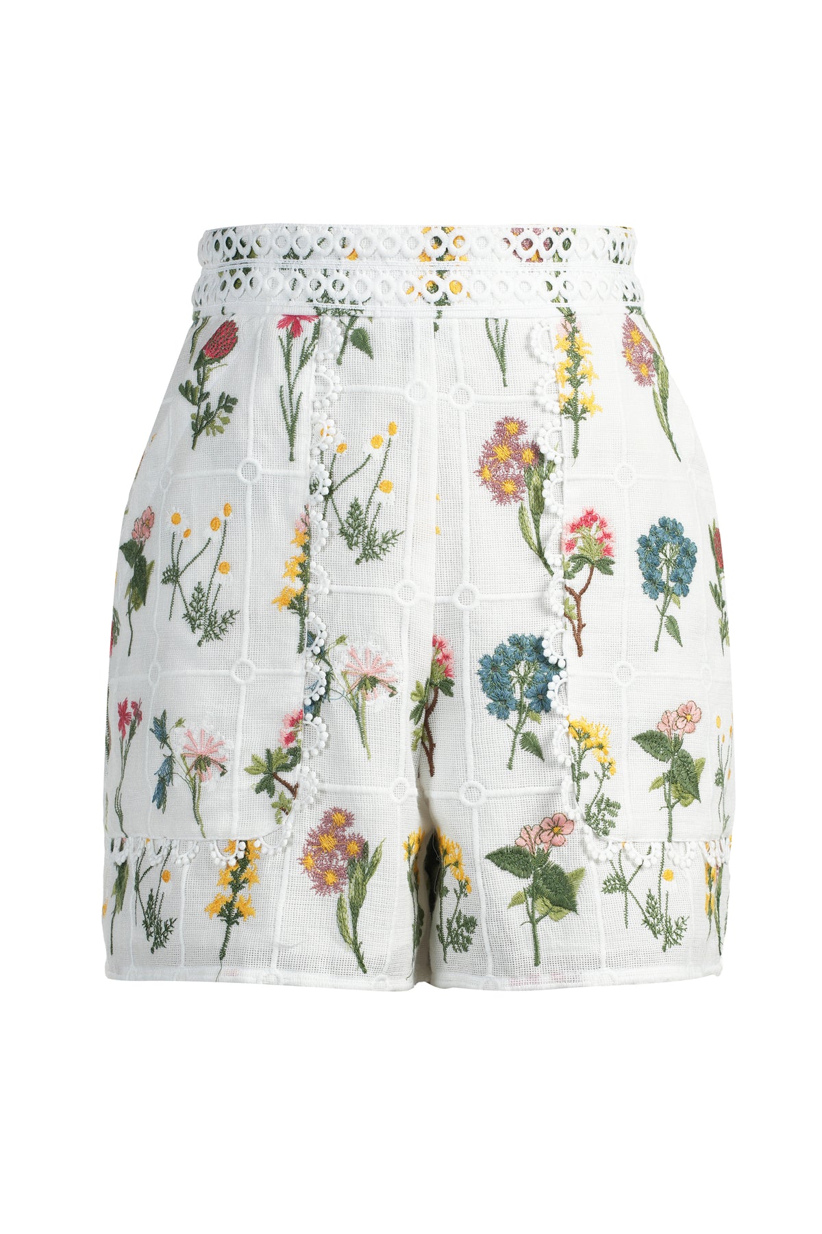 Emily Lovelock Nova White Shorts