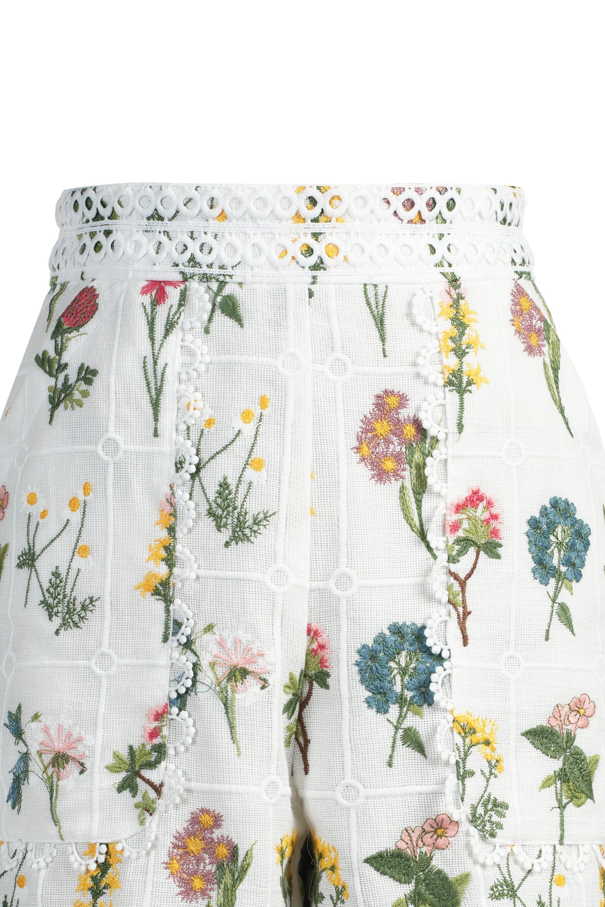 Emily Lovelock Nova White Shorts