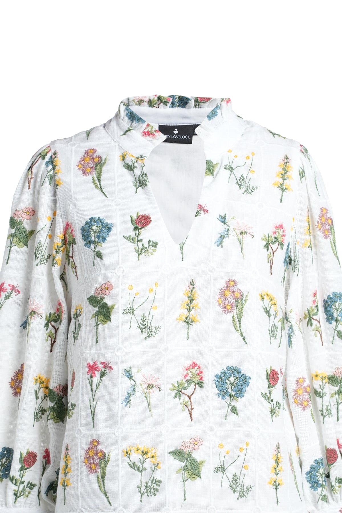 Emily Lovelock Hailey White Blouse