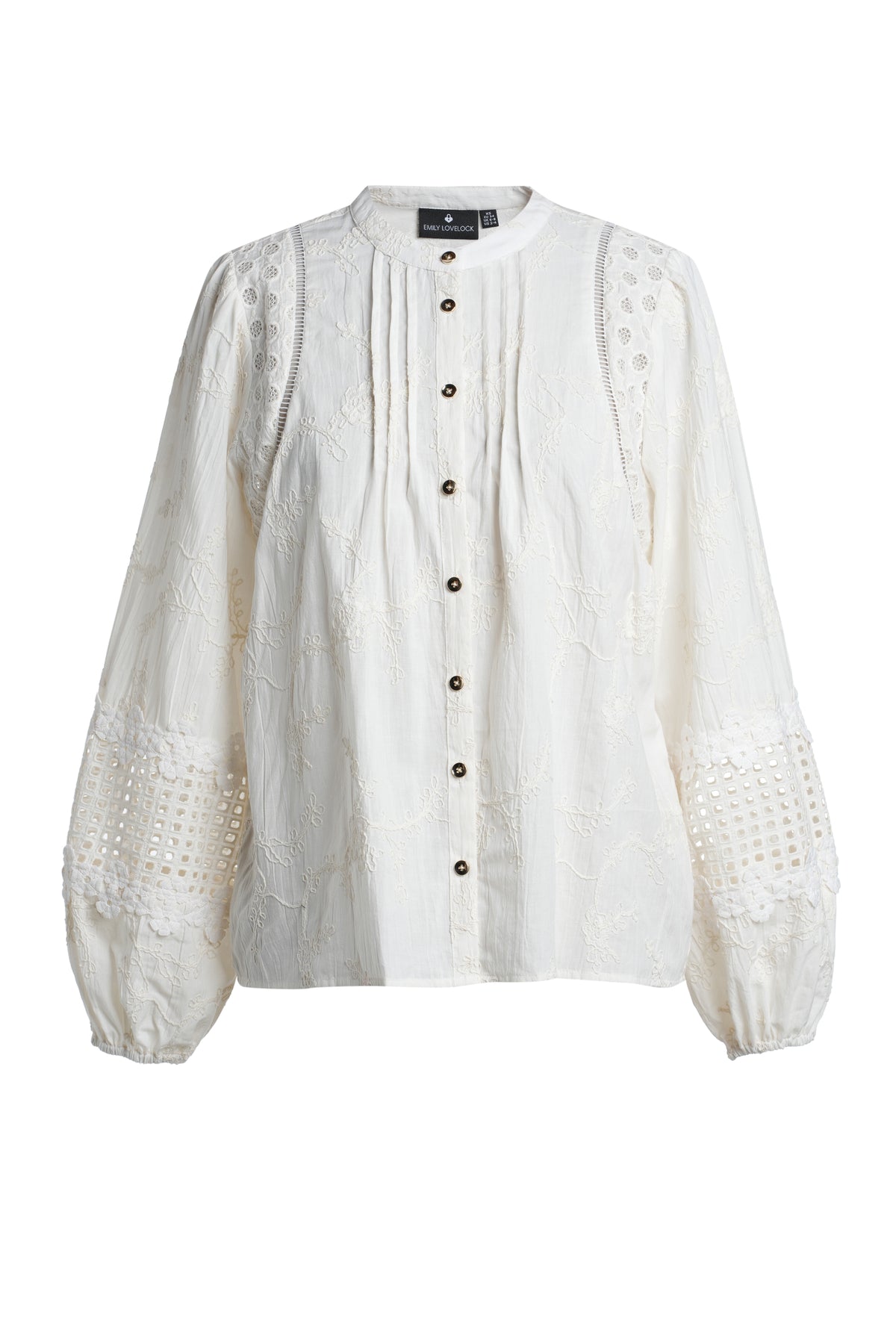 Emily Lovelock Martha Ivory Blouse