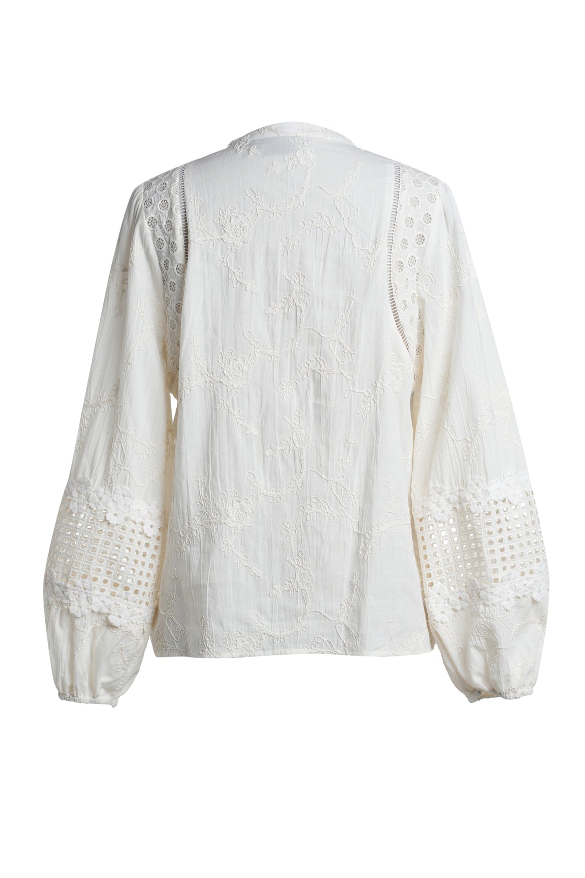 Emily Lovelock Martha Ivory Blouse
