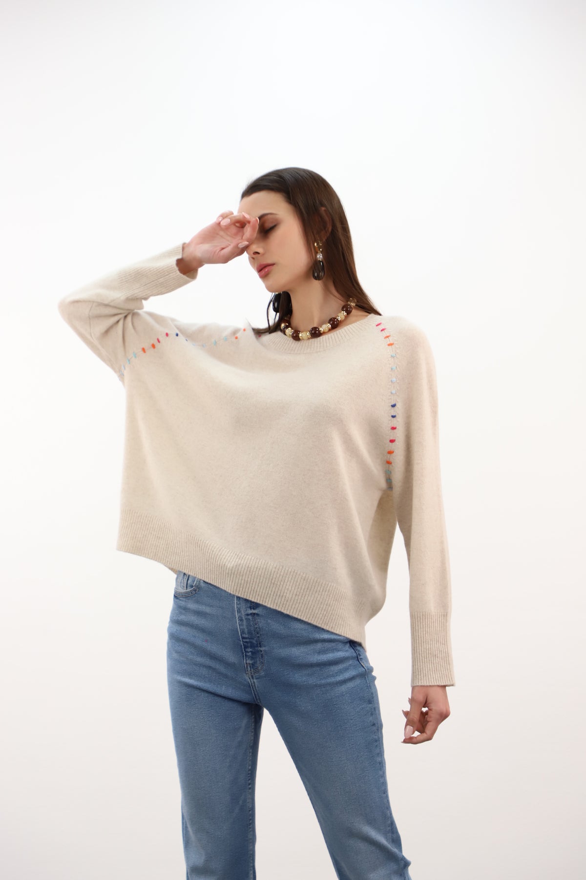 ESTHEME Cashmere Avoine Sweater