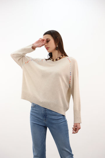 ESTHEME Cashmere Avoine Sweater
