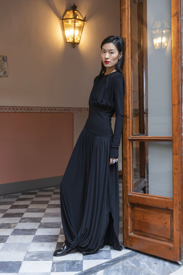 Eleh Elegant Abito - Black Dress