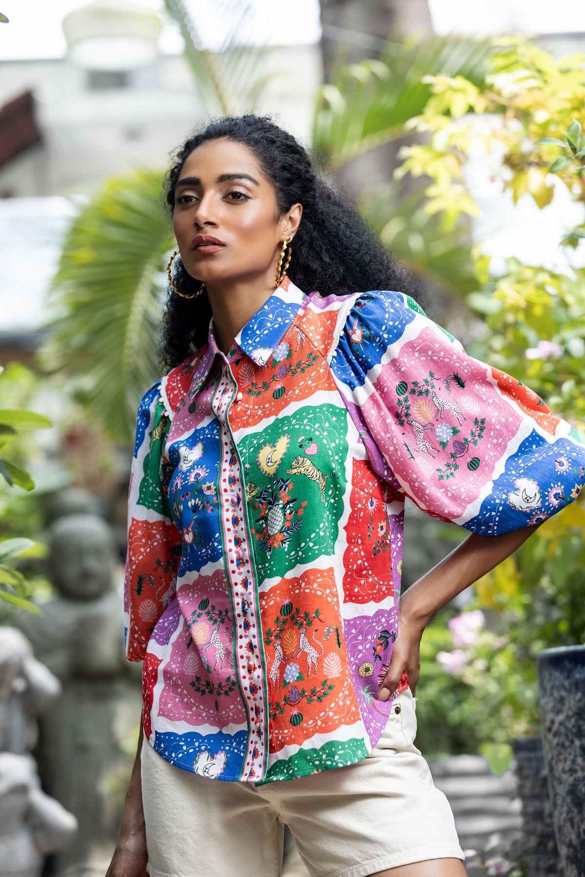 Emily Lovelock Linen Viscose Edie Shirt