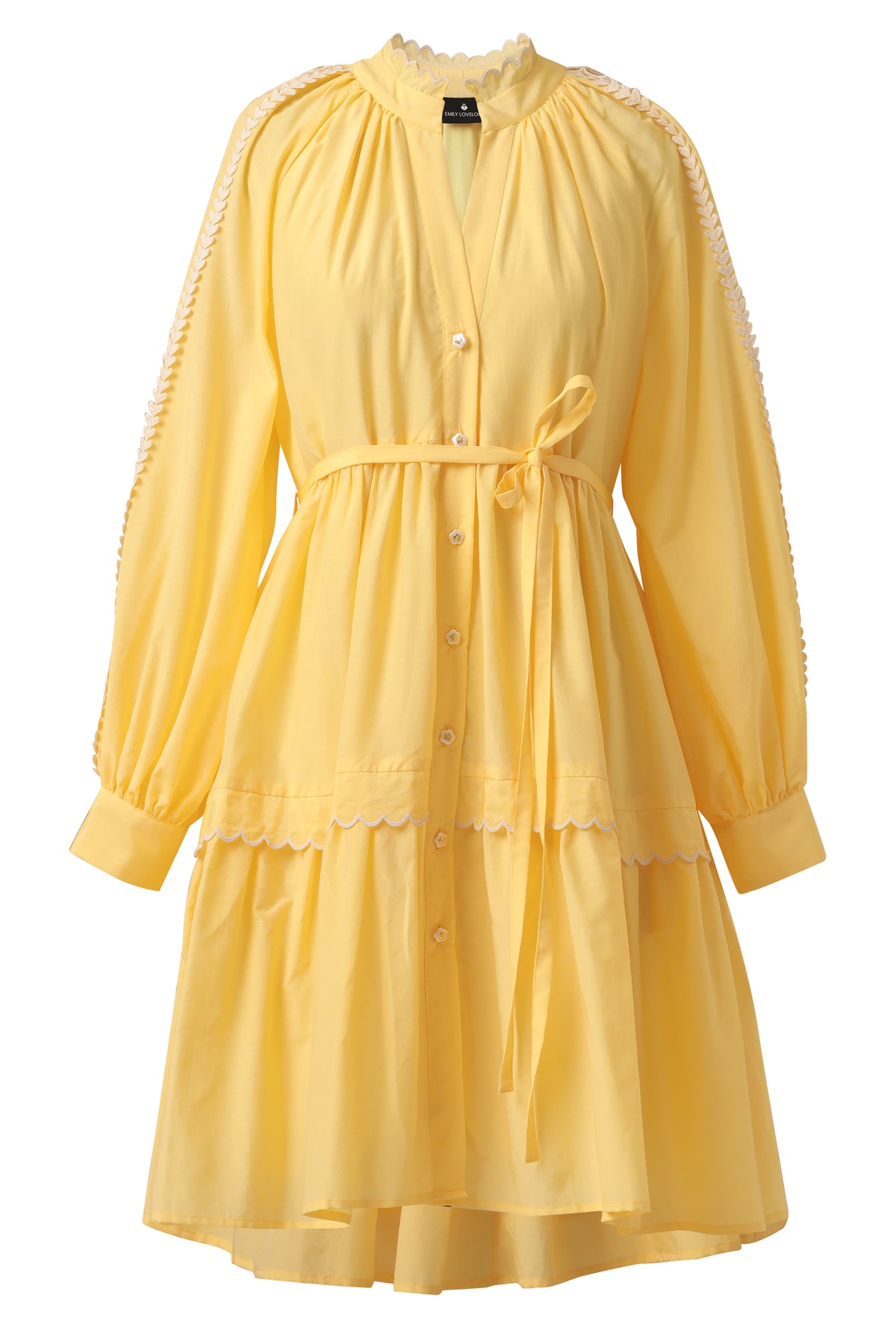 Emily Lovelock Lucy Lemon Drop Dress